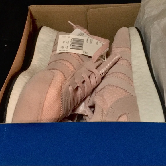 Adidas Iniki I-5923 Raw Pink New in Box Size 12 - Picture 2 of 8